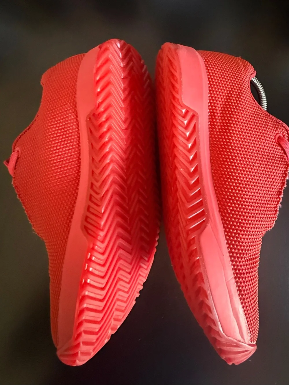 NOBULL Unisex Red Mesh Training Sneakers